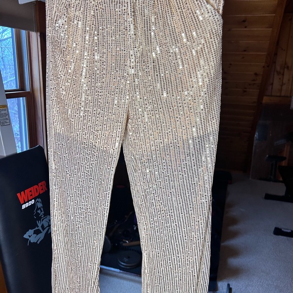 Sparkly gold suit for New Years NWOT - Picture 8 of 8